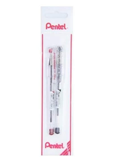 0.7 Mm Yağ Bazlı Roller Kalem Siyah-kırmızı