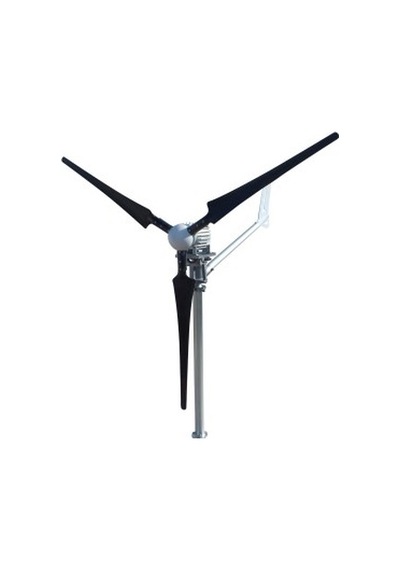 Set 1500w 24v Windsafe Korumalı Rüzgar Türbini + Wind Pro Şarj Kontrol Cihazı + Direk Seti İsta-breeze