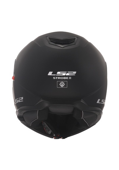 Ls2 Strobe 2 Mat Siyah Çene Açılır Motosiklet Kaskı Mat Siyah