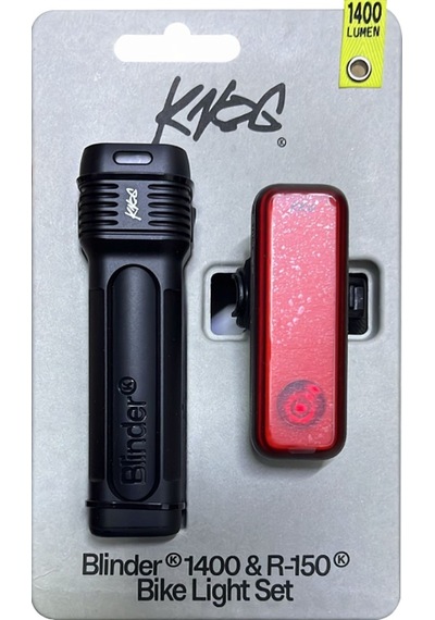 Knog Blınder R150 1400lm Usb Ön+arka Bisiklet Işık Seti Siyah