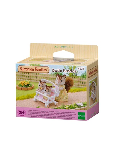 Sylvanian Families İkili Puset Esf4533 Ürüne Figürler Dahil Değildir