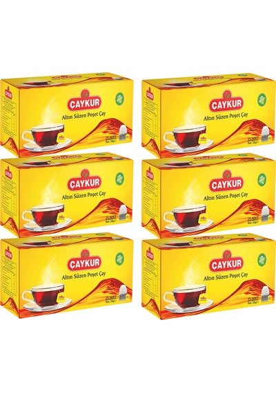 Altın Süzen Poşet Çay 2gr 25 Adet Altılı Paket