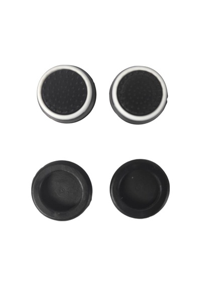 Ps4/ps5/xbox Analog Koruyucu Pad Siyah Beyaz 4lü Paket - Gp5-21