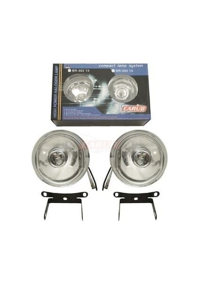 Carub Sis Lambası 12v 9cm Oben Yuvarlak Beyaz