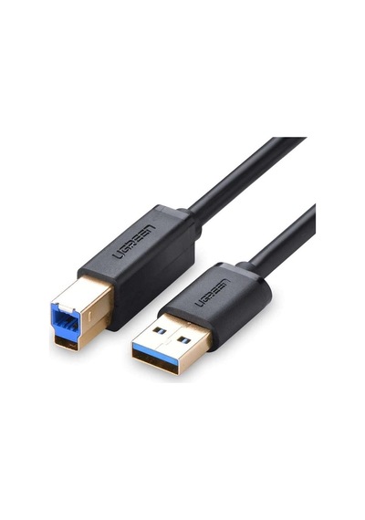 Usb-a 3.0 & Usb-b 3.0 Yazıcı Kablosu, 1 Metre, Siyah