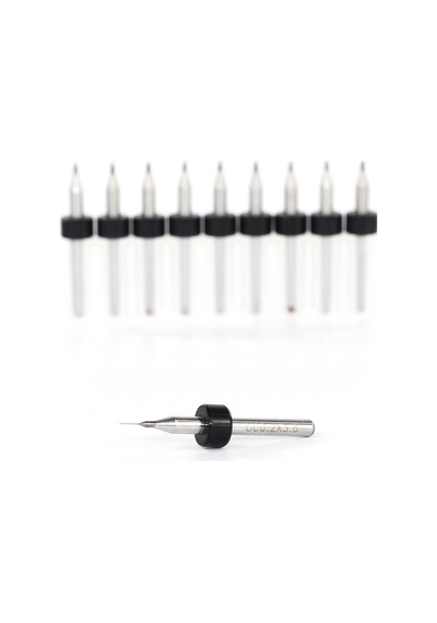 Schulzz 10 Parça 0.20 Mm Matkap Ucu Karbür Delme Mikro