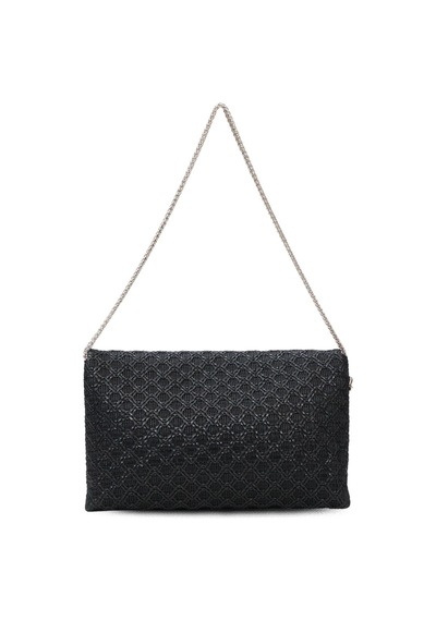 Us Polo Assn Us25687 Siyah Uspolo Assn Kadın Zincir Ve Deri Saplı Çapraz Çanta Clutch