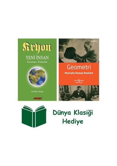 Yeni İnsan - İnsanlığın Tekâmülü + Geometri + Dünya Klasiği Hediye