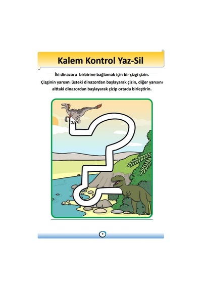 Okul Öncesi Kalem Kontrol Eğitim Seti