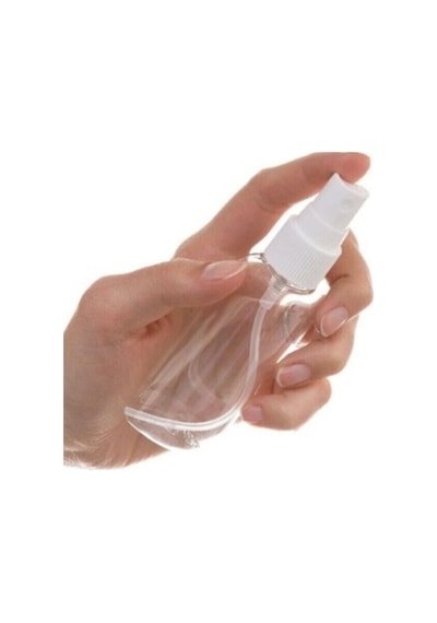 Güvenç Ambalaj Boş Şeffaf Plastik Sprey Şişe 50 x 100 ML