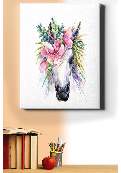 Webstyle Sayılarla Boyama Seti Çerçeveli Kasnaklı Unicon 60 X 75 Cm