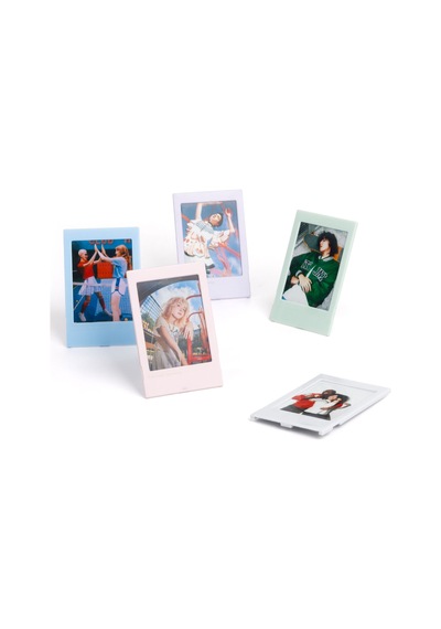 Instax Mini 40'lı Film Lila Ve Pembe 2 Fotoğraf Çerçevesi
