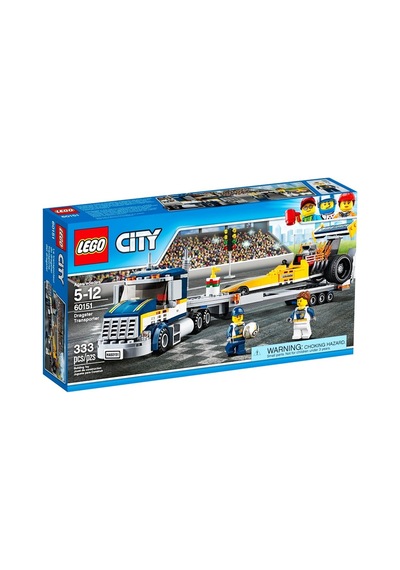 LEGO® City 60151 Dragster Nakliye Araç 333 Parça