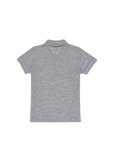 U.s. Polo Assn. Erkek Çocuk Gri Melanj Tişört Basic 50306495-vr086 Gri Melanj