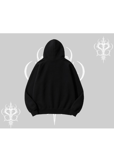 Startmore Beyaz Hırka Sweatshirt Sp55der Siyah