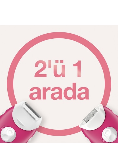 Braun Silk-Epil 3 3276 Smartlight 2'si 1 Arada Kablolu Epilatör