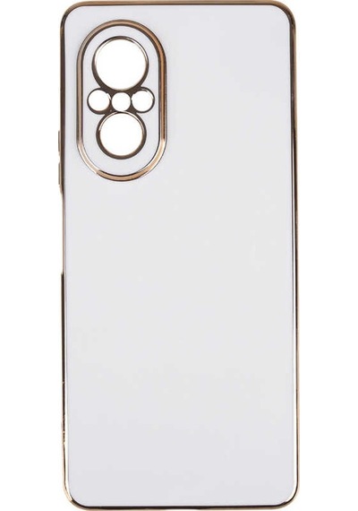 Huawei Nova 9 SE Kılıf Zore Bark Kenarları Altın Renk Kılıf