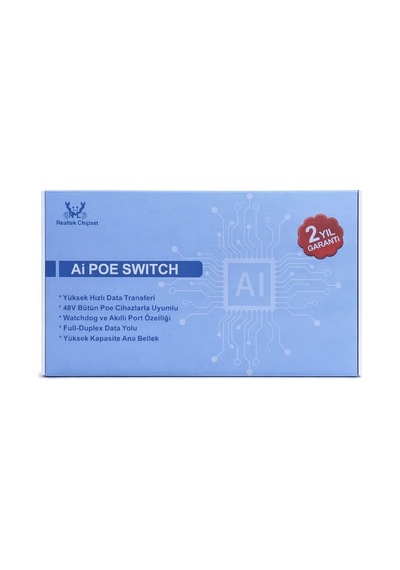 Ezcool Ez-04psf-fg 4port 4ge+2ge 65w F.gigabit Poe Switch