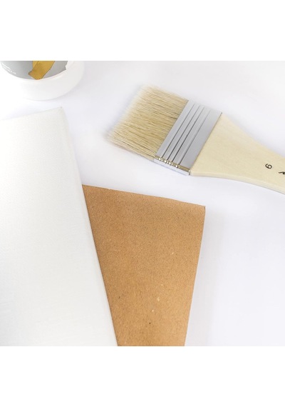 Gesso Boya Fırçası Seti, 3 Fırça Seti, 2, 4 Ve 6 Boylarında, Düz Fırçalar, Gesso, Akrilik, Yağlı Boya, Sulubo