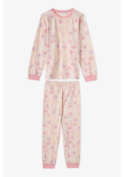 Penti Kız Çocuk Lila Starlit Friends Pamuklu Uzun Kollu 2li Pijama Takımı Penti Kız Çocuk Lila Starlit Friends Pamuklu Uzun Kollu 2li Pijama Takımı