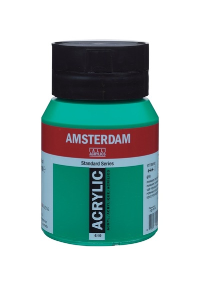 Talens Amsterdam Akrilik Boya 500Ml. N 619 Permanent Green Deep
