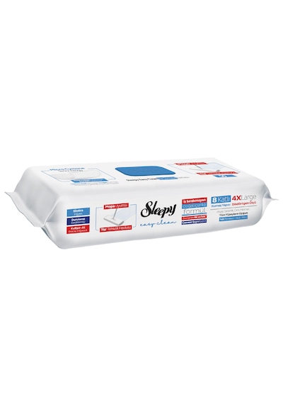 Sleepy Easy Clean Mopa Uyumlu Yer Temizlik Havlusu&Mendili Karma Paket 3x50 (150 Yaprak)