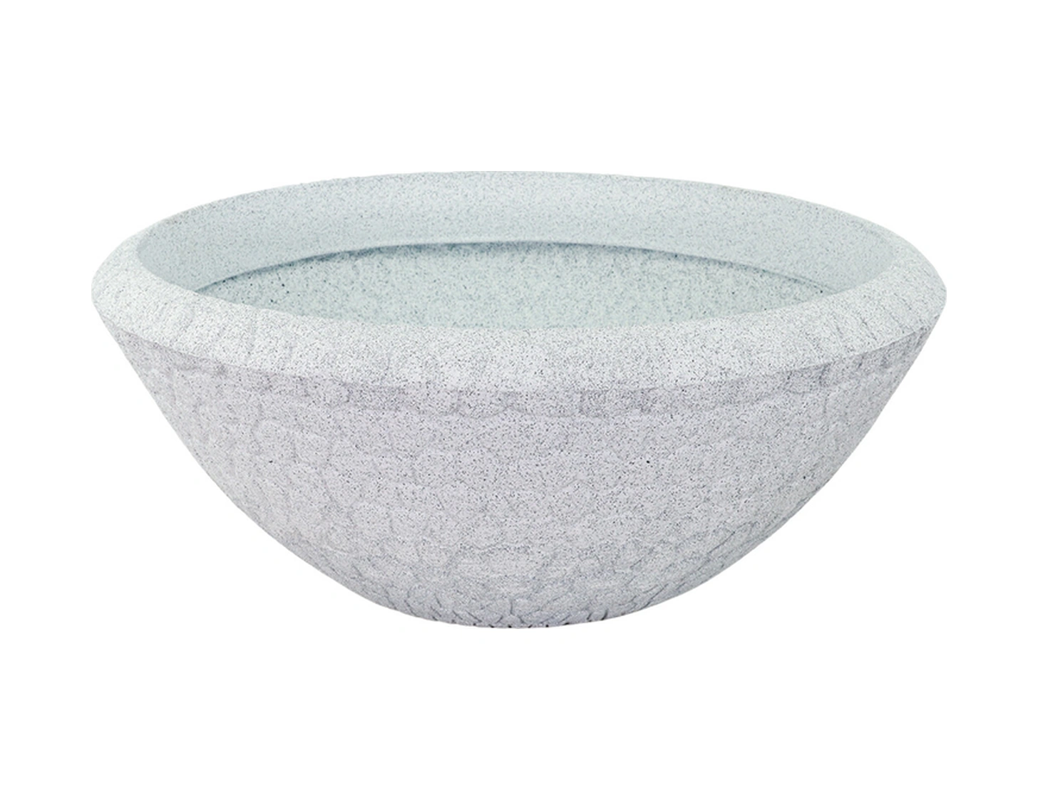 Bostann Dekoratif Saksı - Boho 280 - 40l - Beyaz