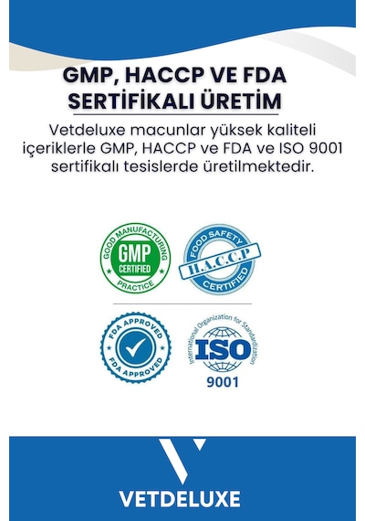 Vetdeluxe Lysine Malt Kedi Köpek Göz  ve Solunum Yolu Malt 100 G
