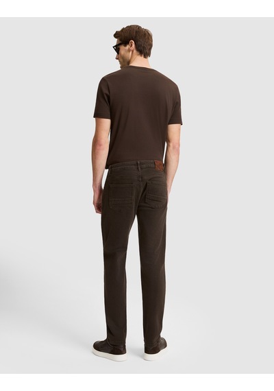 Pierre Cardin Koyu Kahverengi New Slim Fit Jean Pantolon 50331413-vr084