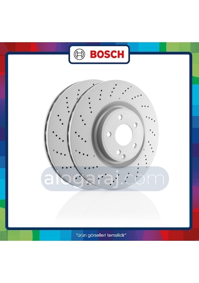 Bosch Bmw E92 Fren Diski Arka 0986479044