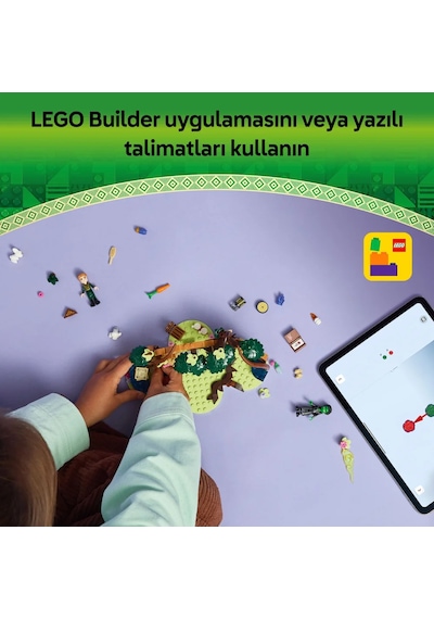 LEGO® Wicked Elphaba’nın Sığınağı 75687 - 7 Yaş ve Üzeri Çocuklar için Orman Temalı Yaratıcı Oyuncak Yapım Seti (228 Parça)