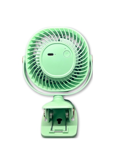 Zb113 Taşınabilir Masaüstü Yeşil Usb Fan