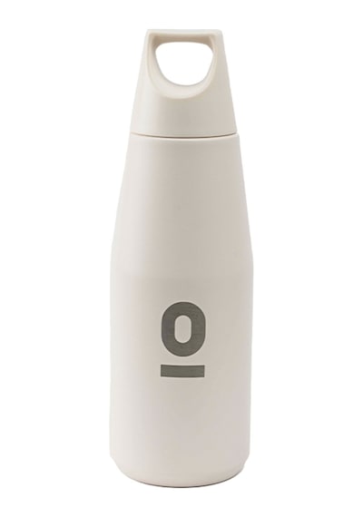 Paslanmaz Çelik Açık Beyaz Şişe Termos 550 ML No:69
