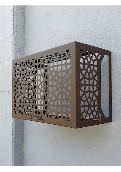 Anatolia Klima Motoru Gizleme Kafesi Ral 8017 Kahve 87x70x41 Cm