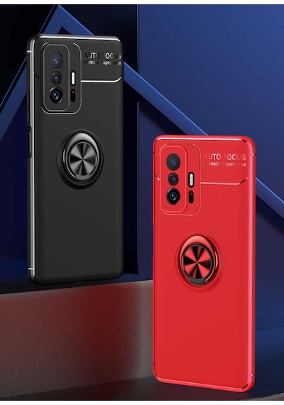 Xiaomi Mi 11t 5g Kılıf Zore Ravel Silikon Kapak Mavi
