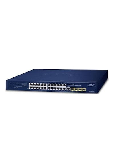 Planet Pl-gs-4210-24t4sr 24 Port Gigabit 4 Port Sfp Yönetilebilir Ethernet Switch