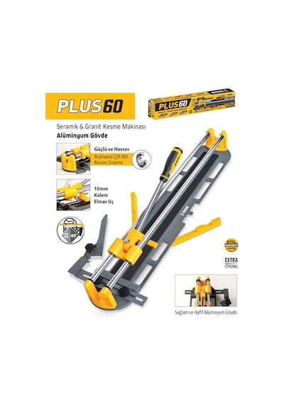 Sgs126 Seramik Granit Fayans Kesme Makinası 60cm - Karton Kutulu