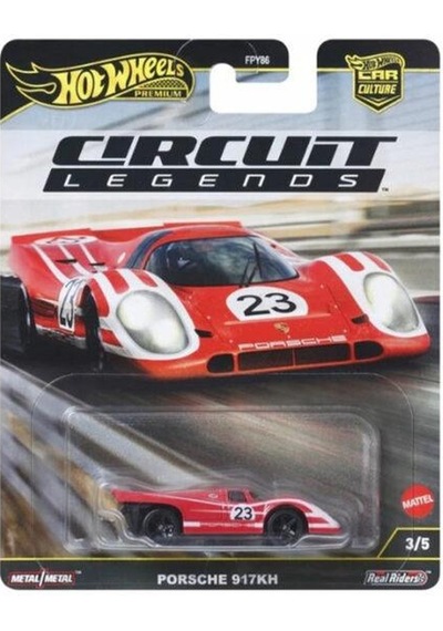 Hot Wheels Premium Cırcuit Legends Porsche 917kh Fpy86 Jbk63 Çok Renkli