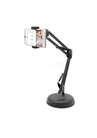 Forzacase Masaüstü 360 Derece Ayarlanabilir Akrobatik Telefon Tutucu Stand - Fc1131 Siyah