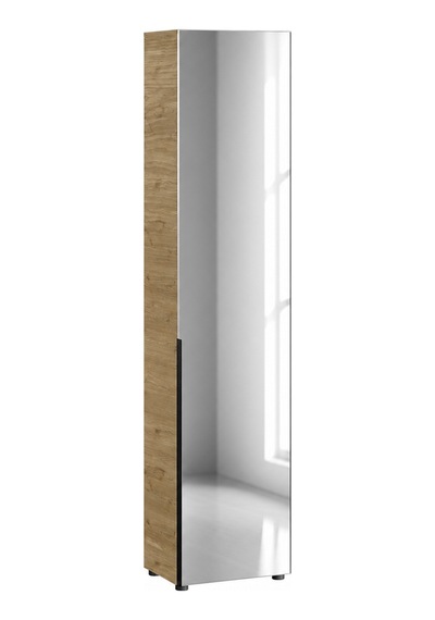 Porto 10 Bölmeli Tek Kapaklı Aynalı Vestiyer - Florida Meşe/vizon 47x210x34 Cm Meşe / Vizon Porto 10 Bölmeli Tek Kapaklı Aynalı Vestiyer - Florida Meşe/vizon 47x210x34 Cm Meşe / Vizon
