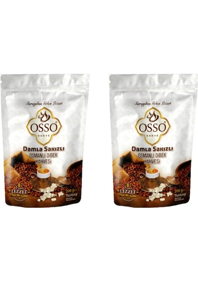 Osso Damla Sakızlı Kahvesi 2 x 200 G