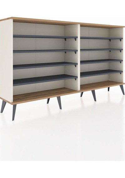Arges Konsol 8 Raflı 176x30x99 Aytaşı-çam/antrasit Aytaşı-çam/antrasit
