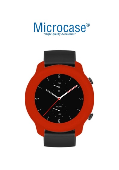 Microcase Amazfit Gtr 2 47Mm Önü Açık Tasarım Silikon Kılıf