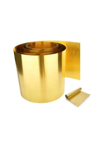 0.1 mm Pirinç Rulo 300x1000 mm - 1 adet