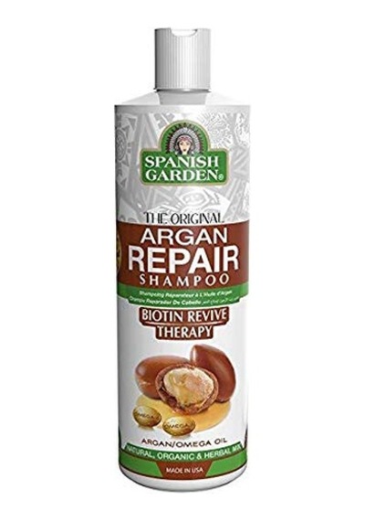 Spanish Garden Organik Argan Ve Omega Yağı Onarıcı Şampuan 450 Ml