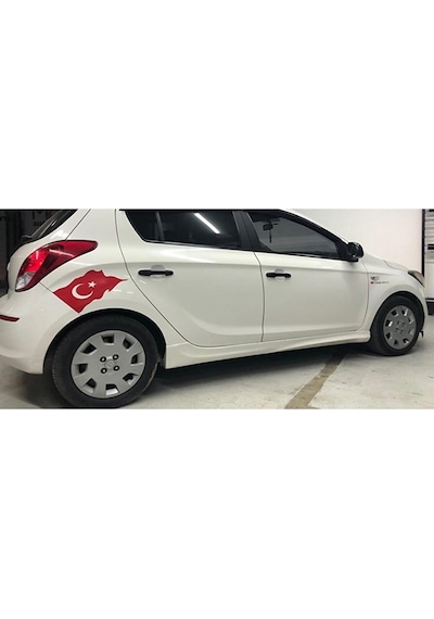 Hyundai i20 Twin Marşpiyel Seti Mat Siyah Plastik 2008- 2014
