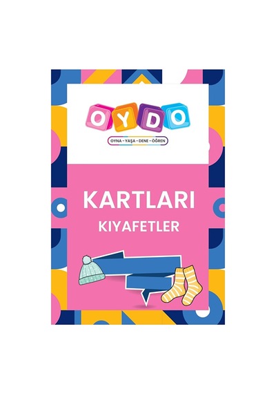 Kelime Kartları Kıyafetler 5 Adet