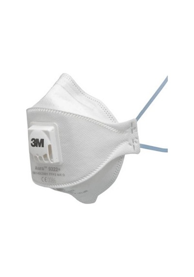 3M 9322+ Aura 5 Adet Ventilli Ffp2 Koruyucu Solunum Maskesi