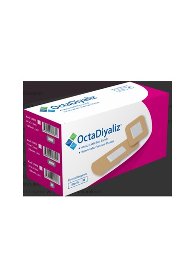 Octadiyaliz Hemostatik Bası Bandı 38 Mm X 38 Mm 180 Adet