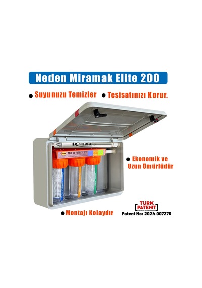 Elite Serisi 200 Villa Tipi Kompakt Su Filtresi Ve Manyetik Kireç Önleyici Set 6b434f57 Model-6b434f57
